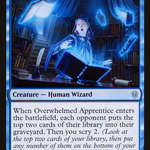 Overwhelmed Apprentice (ELD-060) - Throne of Eldraine