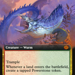 Sarinth Greatwurm (BRO-358) - The Brothers' War: (Extended Art)