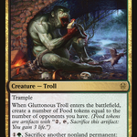 Gluttonous Troll (ELD-327) - Throne of Eldraine