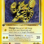 Lt. Surge's Electabuzz 027/132 - Gym Heroes 1st Edition