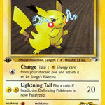 Lt. Surge's Pikachu 081/132 - Gym Heroes 1st Edition