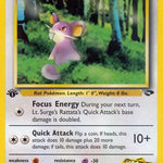 Lt. Surge's Rattata 085/132 - Gym Challenge 1st Edition