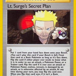 Lt. Surge's Secret Plan 107/132 - Gym Challenge 1st Edition