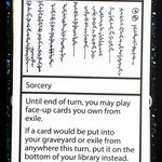 Yawgmoth's Testament (CMB1-052) - Mystery Booster Playtest Cards 2019