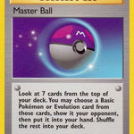 Master Ball 116/132 - Gym Challenge 1st Edition