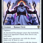 Anointed Peacekeeper (PRE-02S) - Dominaria United Promos Foil