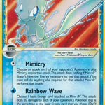 Mew Star (Delta Species) 101/101 - Dragon Frontiers Holofoil