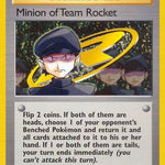Minion of Team Rocket 113/132 - Gym Heroes 1st Edition