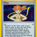 Misty 018/132 - Gym Heroes 1st Edition Holofoil