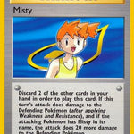 Misty 102/132 - Gym Heroes 1st Edition