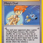 Misty's Duel 123/132 - Gym Heroes 1st Edition