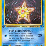 Misty's Staryu 092/132 - Gym Challenge 1st Edition