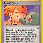 Misty's Tears 118/132 - Gym Challenge 1st Edition