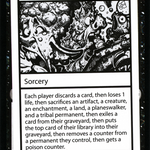 Largepox (CMB1-044) - Mystery Booster Playtest Cards 2019
