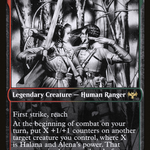 Halana and Alena, Partners (VOW-325) - Innistrad: Crimson Vow: (Showcase)