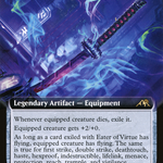 Eater of Virtue (NEO-496) - Kamigawa: Neon Dynasty: (Extended Art)