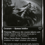 Parish-Blade Trainee (DBL-296) - Innistrad: Double Feature