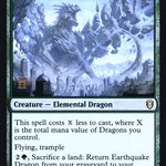 Earthquake Dragon (PRE-228) - Battle for Baldur's Gate Promos Foil