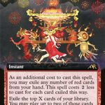 March of Reckless Joy (NEO-469) - Kamigawa: Neon Dynasty: (Extended Art)