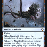 Nautiloid Ship (PRE-328S) - Battle for Baldur's Gate Promos Foil