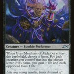 Gray Merchant of Alphabet (UNF-361) - Unfinity Foil