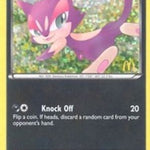 Purrloin 009/12 - McDonalds Promos 2012 Holofoil