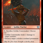 Goblin Cratermaker (LTC-218) - Tales of Middle-earth Commander