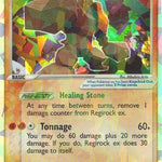 Regirock ex 098/101 - Hidden Legends Holofoil