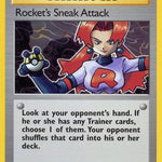 Rocket's Sneak Attack 072/82 - Team Rocket 1st Edition