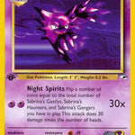 Sabrina's Haunter 058/132 - Gym Heroes 1st Edition