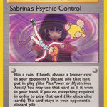 Sabrina's Psychic Control 121/132 - Gym Challenge 1st Edition