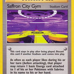 Saffron City Gym 122/132 - Gym Challenge 1st Edition