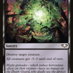 Blight Grenade (40K-031) - Warhammer 40,000 Commander