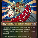 Shanna, Sisay's Legacy (MUL-189Z) - Multiverse Legends: (Showcase) Foil