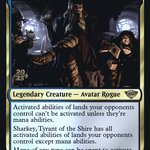 Sharkey, Tyrant of the Shire (PRE-229S) - Tales of Middle-earth Promos Foil