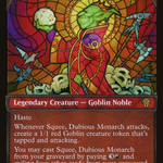 Squee, Dubious Monarch (DMU-332) - Dominaria United: (Showcase) Foil