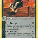 Team Magma's Mightyena 021/95 - Team Magma vs Team Aqua