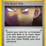 The Boss's Way 105/110 - Legendary Collection