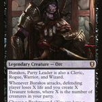 Burakos, Party Leader (CLB-653) - Commander Legends: Battle for Baldur's Gate Foil