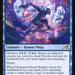 Thousand-Faced Shadow (NEO-086) - Kamigawa: Neon Dynasty