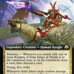 Sidar Jabari of Zhalfir (MOC-097) - March of the Machine Commander: (Extended Art)