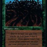 Wall of Wood (FBB-226) - Foreign Black Border