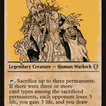 Baba Lysaga, Night Witch (CLB-414) - Commander Legends: Battle for Baldur's Gate: (Showcase)