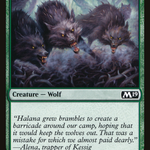 Thornhide Wolves (LIST-M19-204) - The List