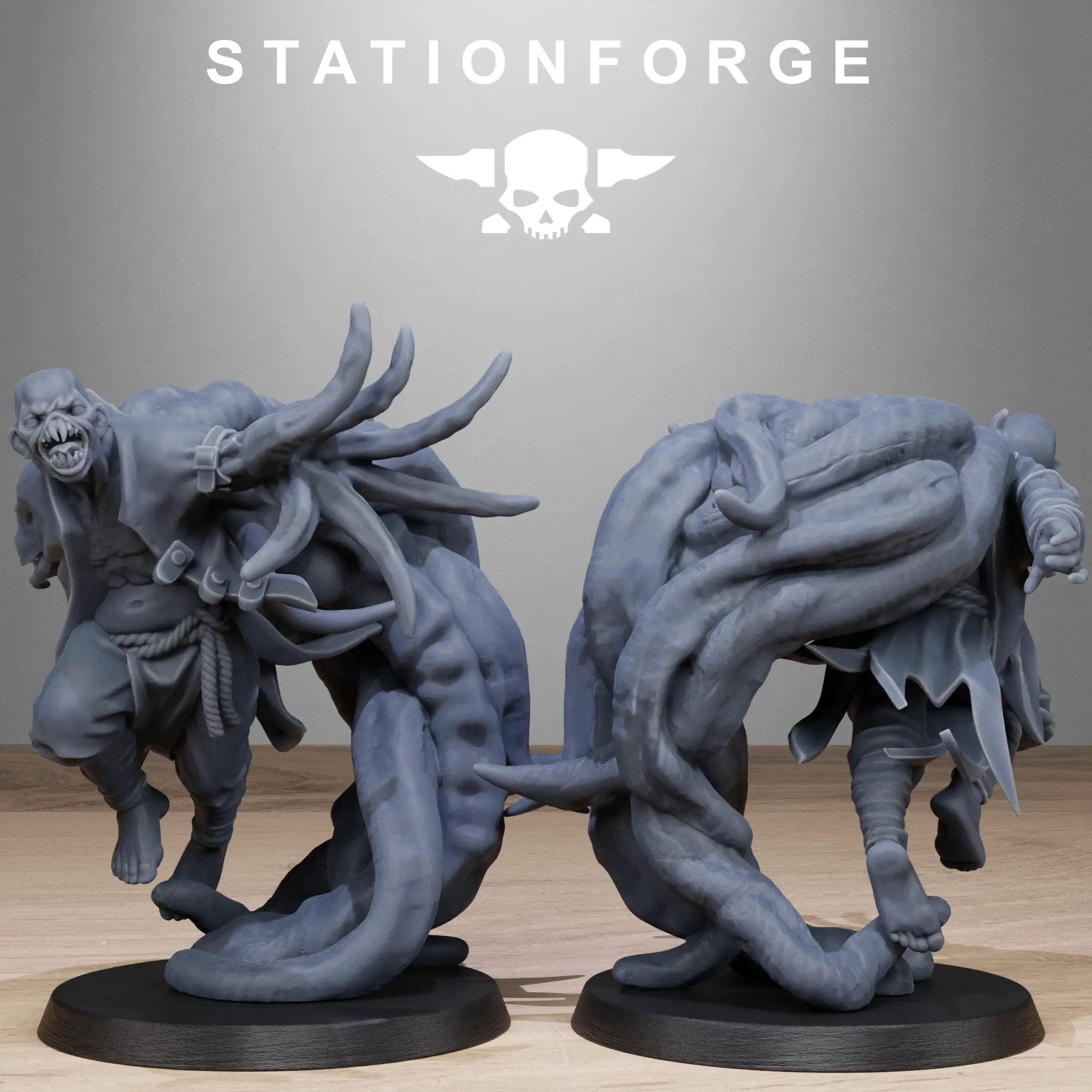 3D Printed Corrupted Guard Butchers by StationForge Miniatures by Last Hope Miniatures