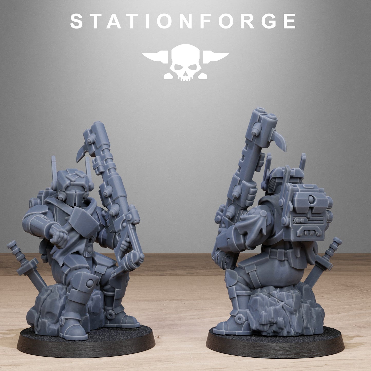 3D Printed Tarion Hunters x10 by StationForge Miniatures