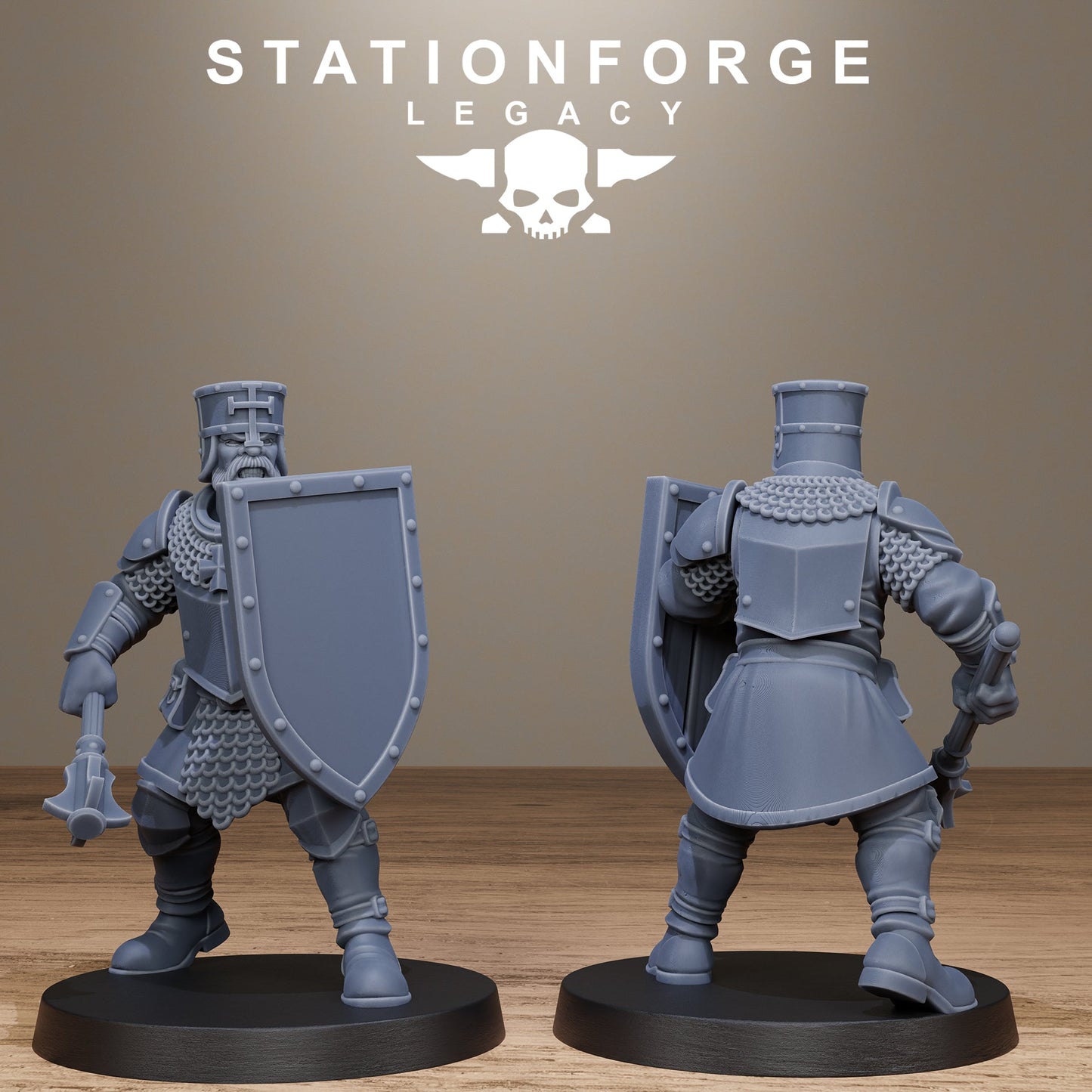 3D Printed Thorncrest Infantry by StationForge Miniatures