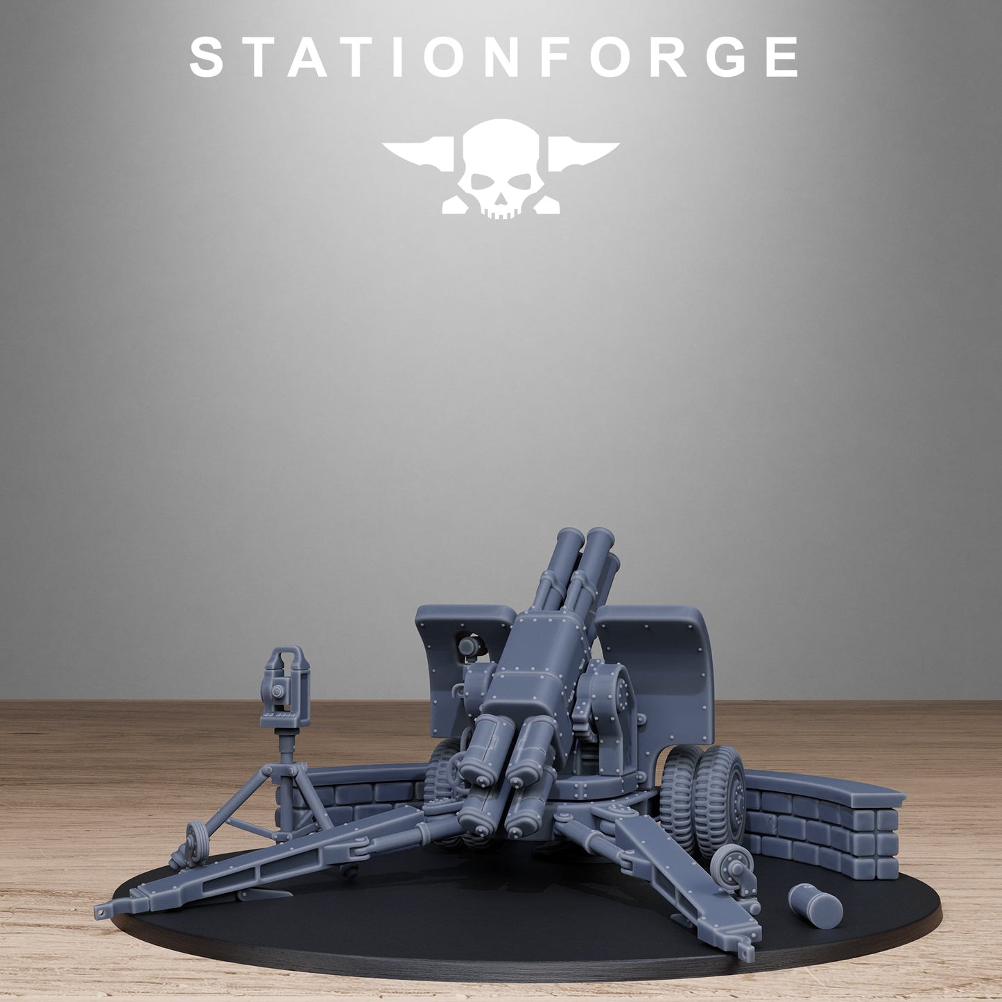 3D Printed GrimGuard Light Artillery by Stationforge Miniatures