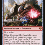 Combustible Gearhulk (SCD-128) - Starter Commander Decks