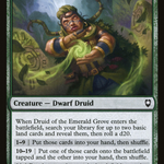 Druid of the Emerald Grove (CLB-226) - Commander Legends: Battle for Baldur's Gate